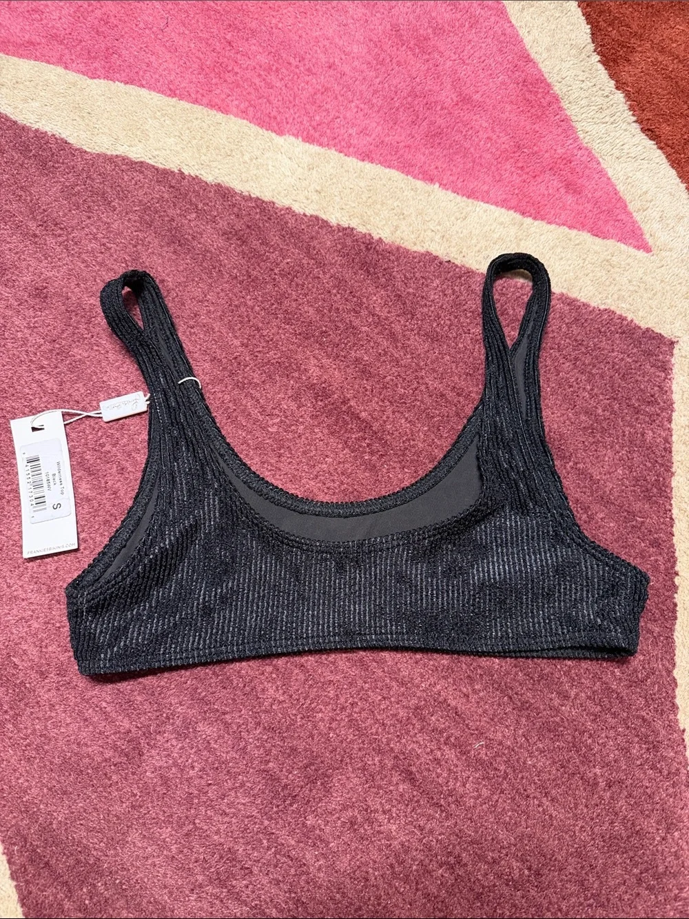 NWT Frankies Bikinis Wilderness Top Size S